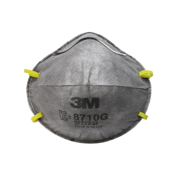 3M 8710G 1개 방진2급 마스크 산업용 공업용 mask